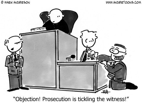 Court Cartoon.