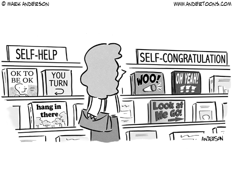Self Help Book Section.