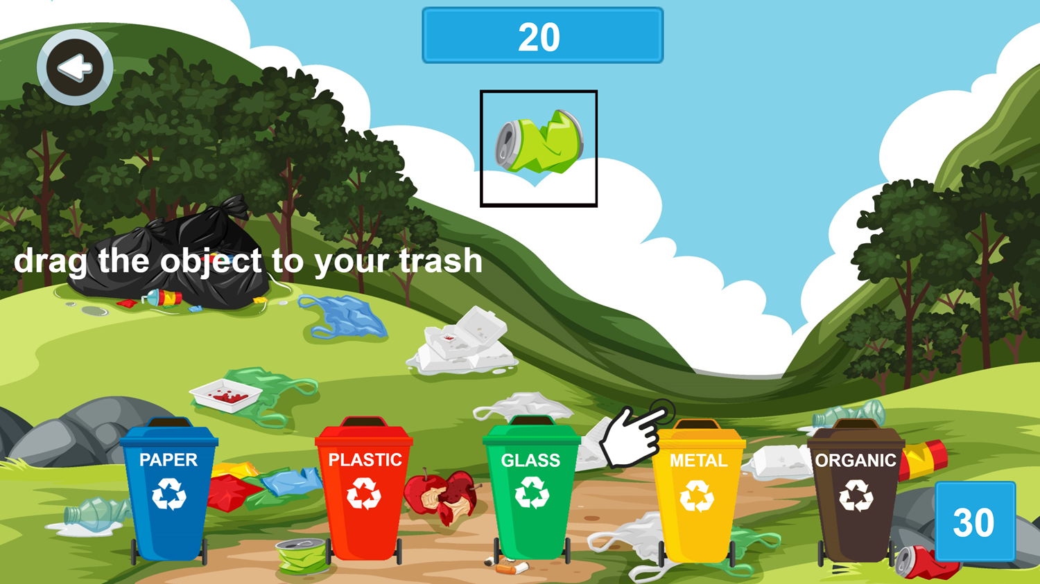 Play Recycling Time Game For Kids Teach Children About The Importance 