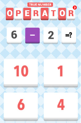 Play Supermarket Numbers Game: Free Online Arithmetic Practice Video Game  With No App Download Required