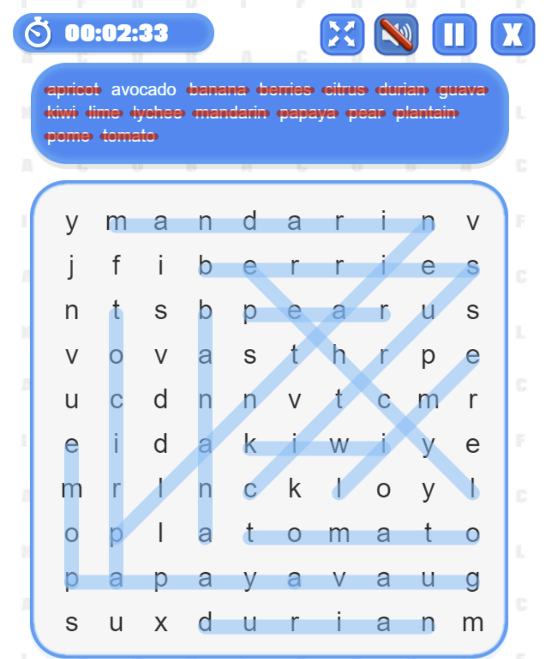 Word Search Crossword Puzzle Games